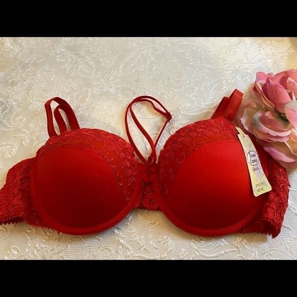 🌸Beauty Express Sexy Floral Push Up Bras 36C - Picture 9 of 13